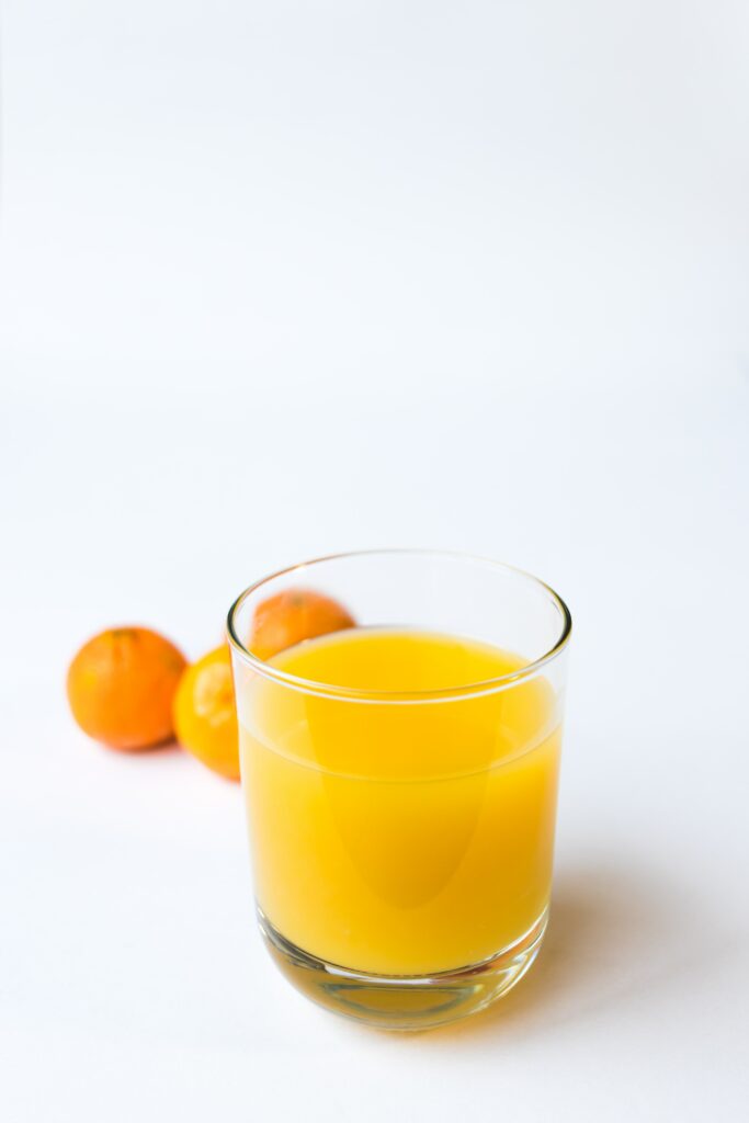 orange juice_fruits and vegetables to lower blood sugar