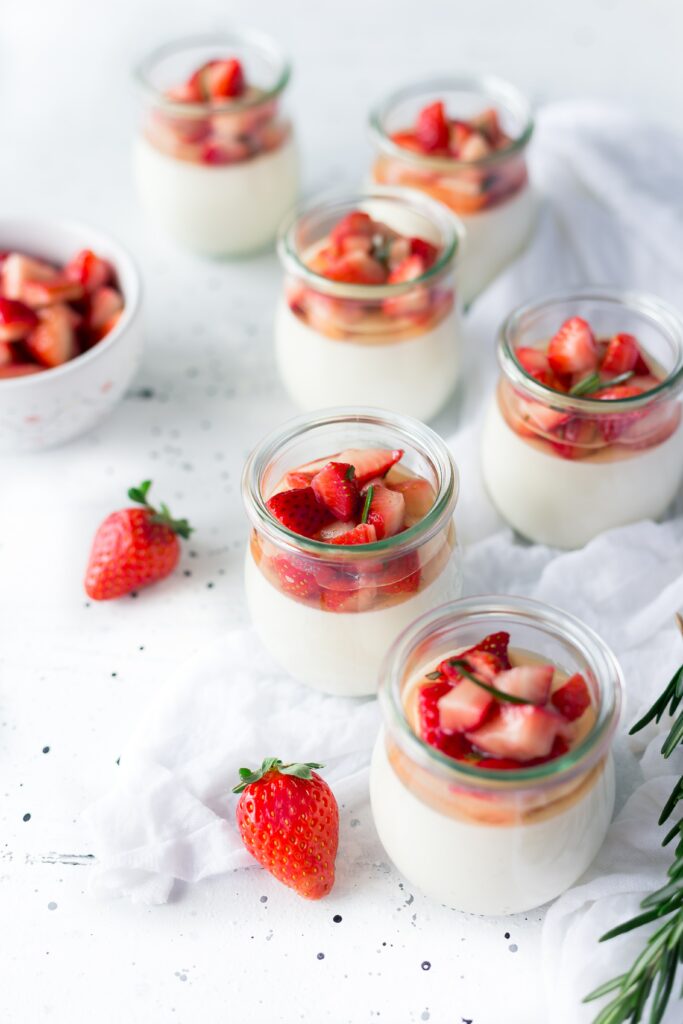 strawberry yogurt cups_protein and hormone balance